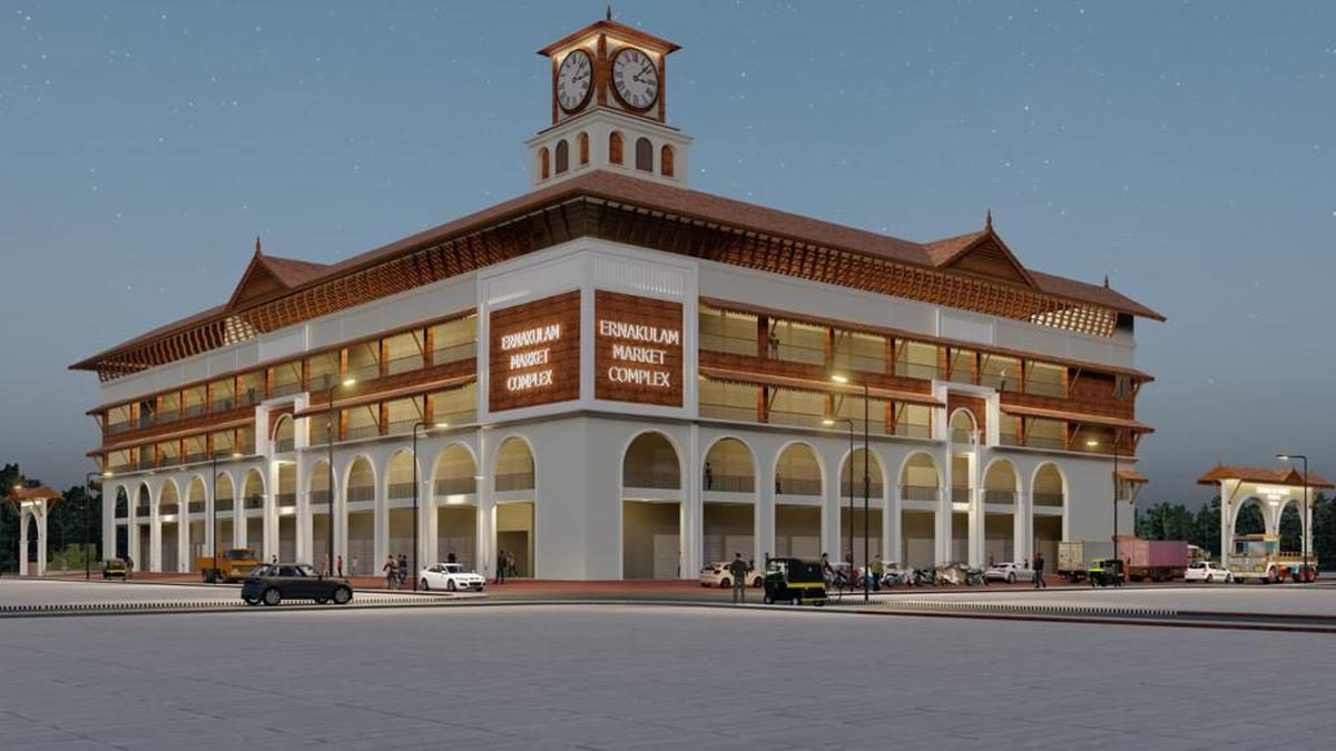 Ernakulam Market Complex, a SAT PMC project for CCPL